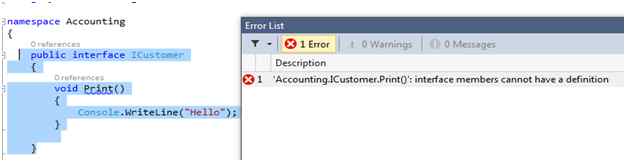 function of Interface